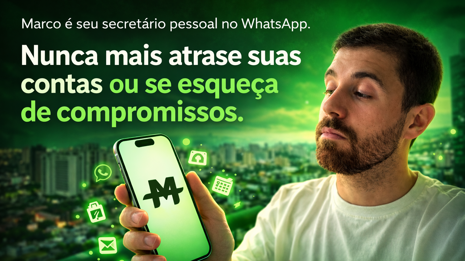 Marco Money — seu secretário no WhatsApp